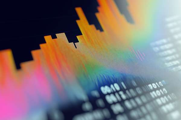 Cryptocurrency investment portfolio with digital assets